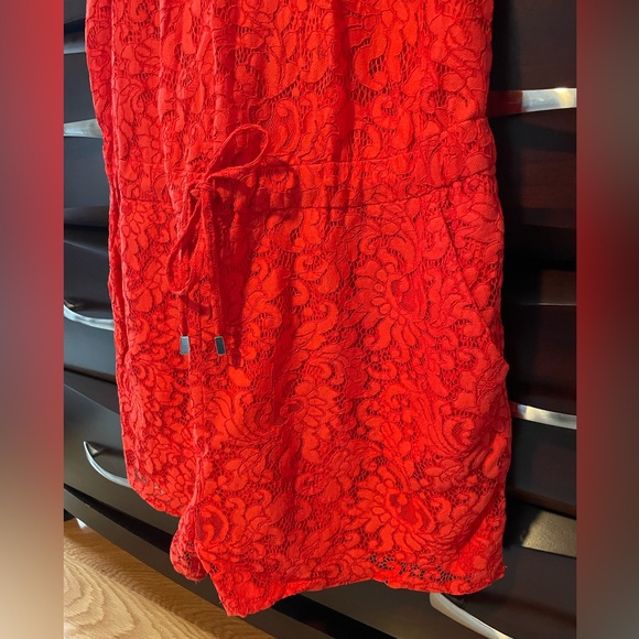 Mossimo for target drawstring women’s romper — S - Picture 3 of 4